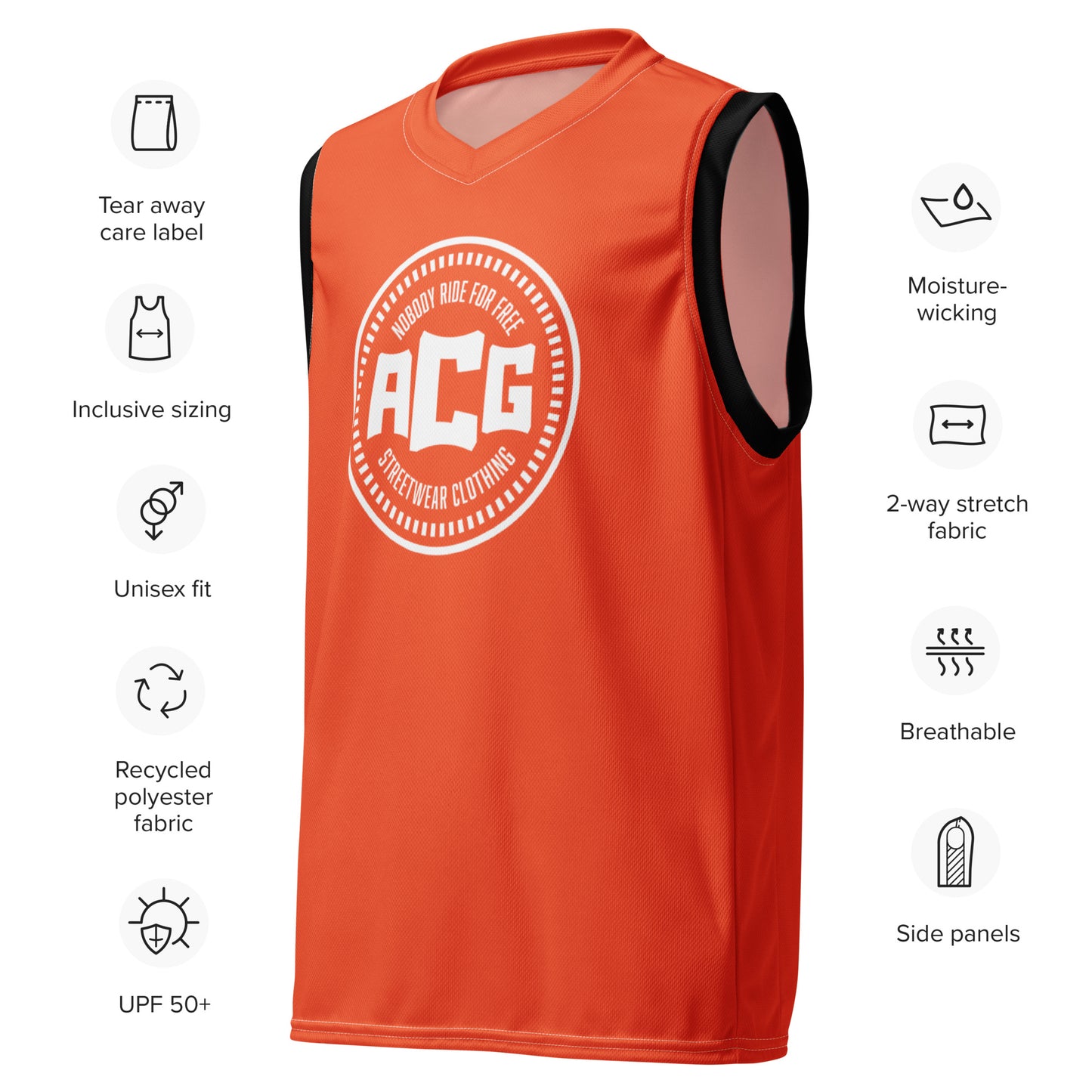 ACG unisex basketball jersey