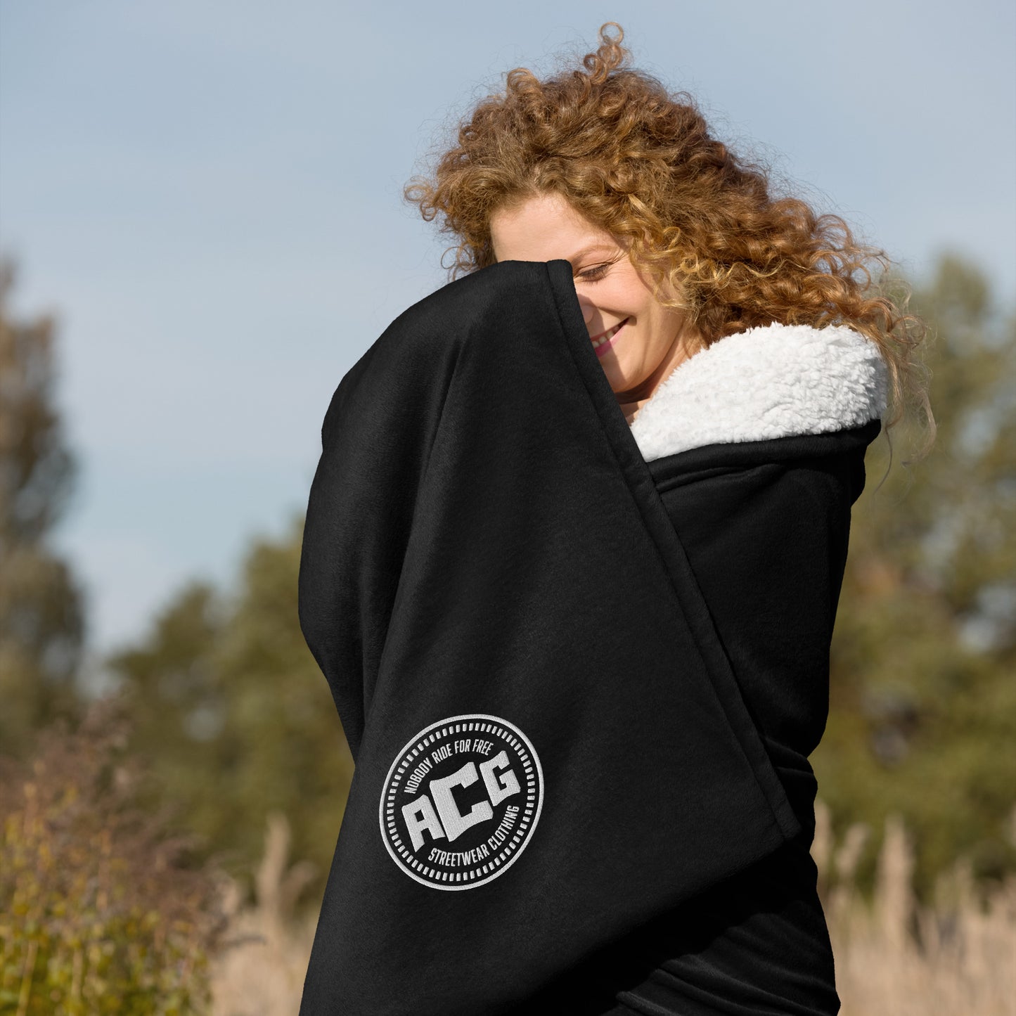 Premium sherpa ACG blanket