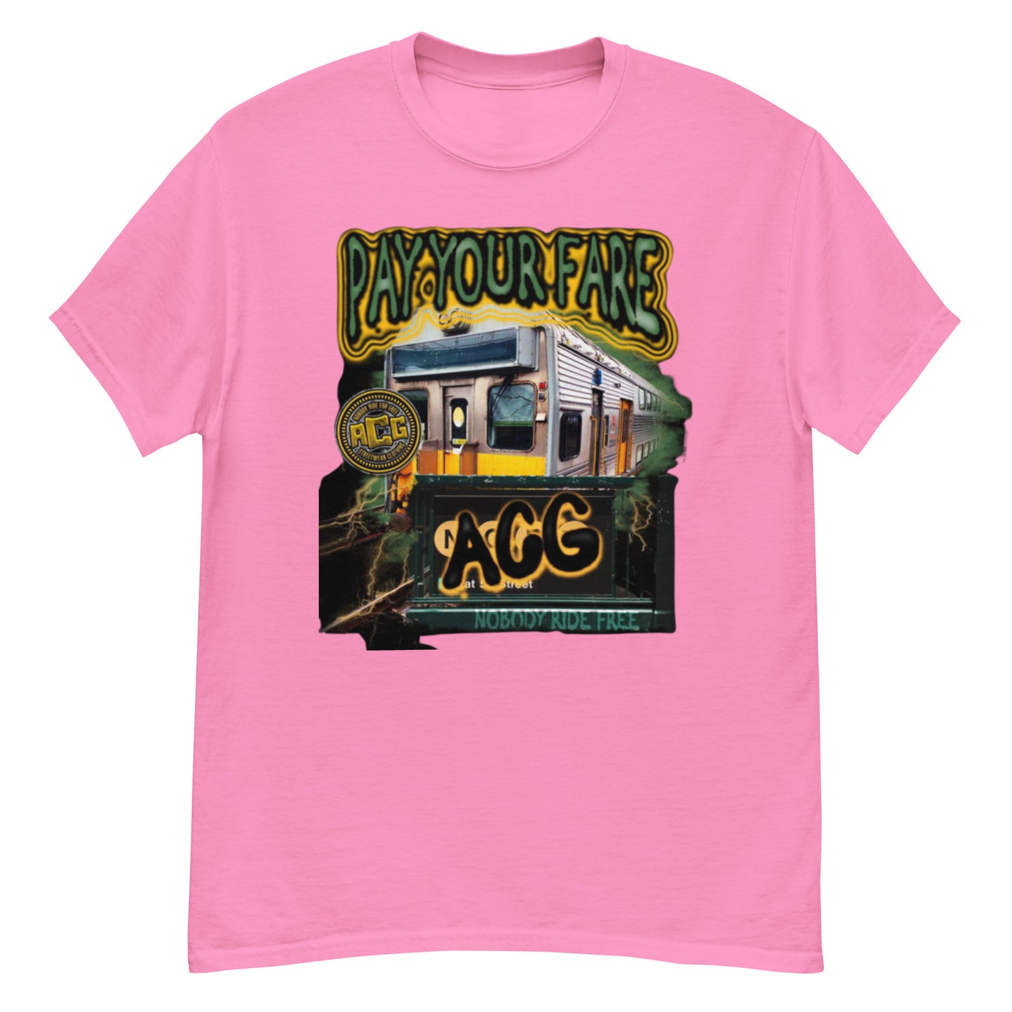 Men's pay your fare classic tee