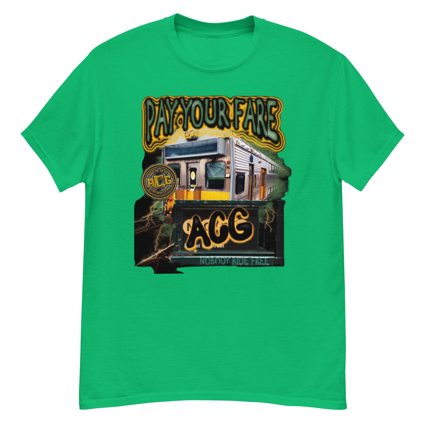 Men's pay your fare classic tee