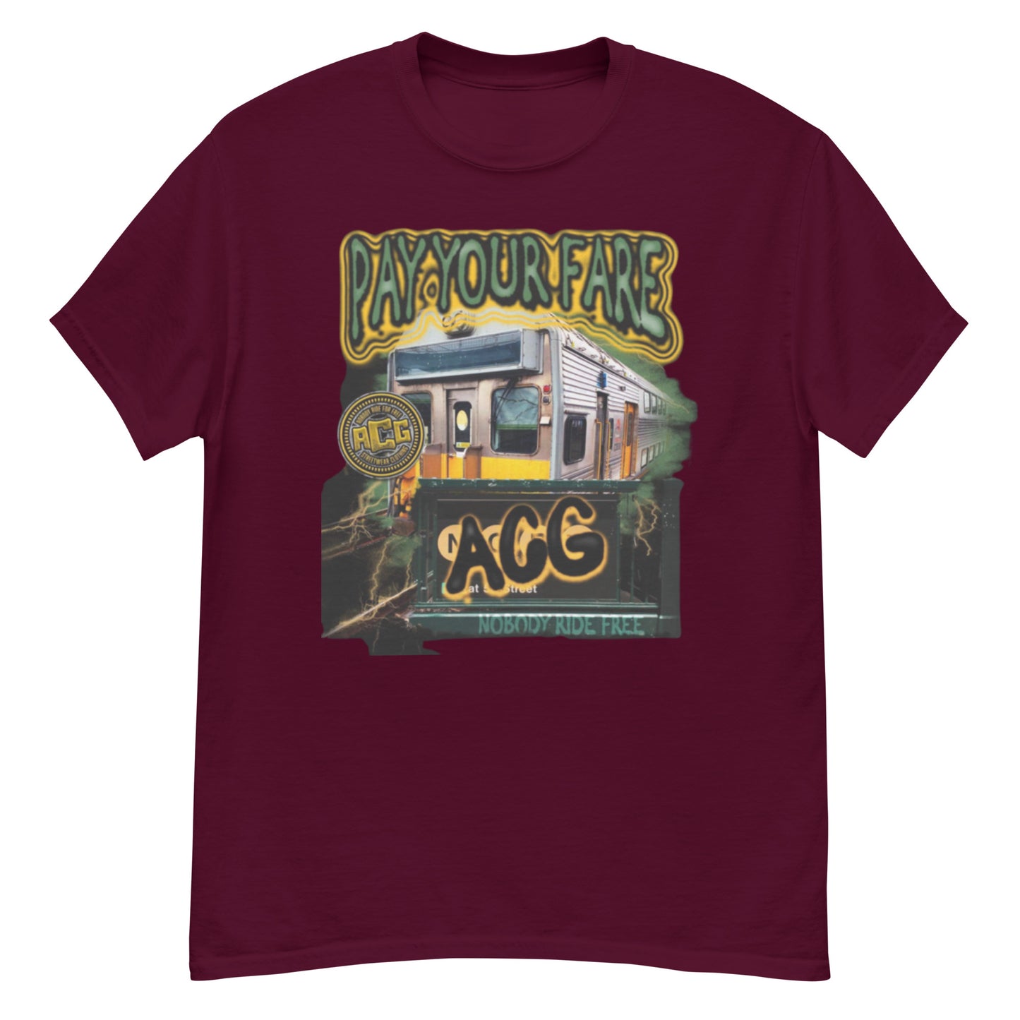 Men's pay your fare classic tee