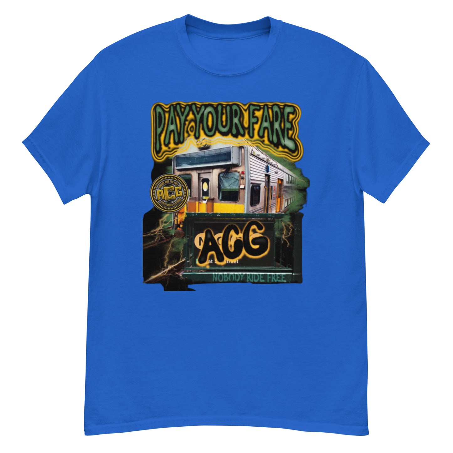 Men's pay your fare classic tee