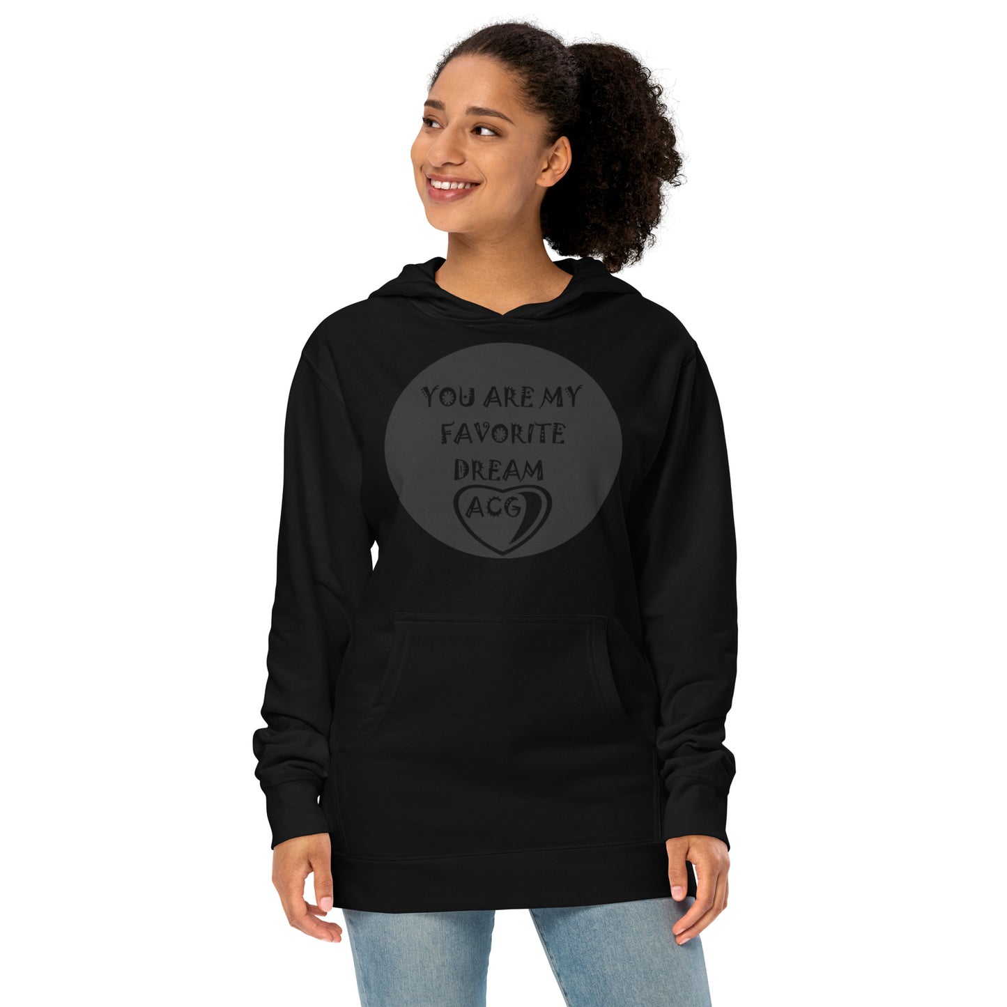 My favorite dream Unisex midweight hoodie
