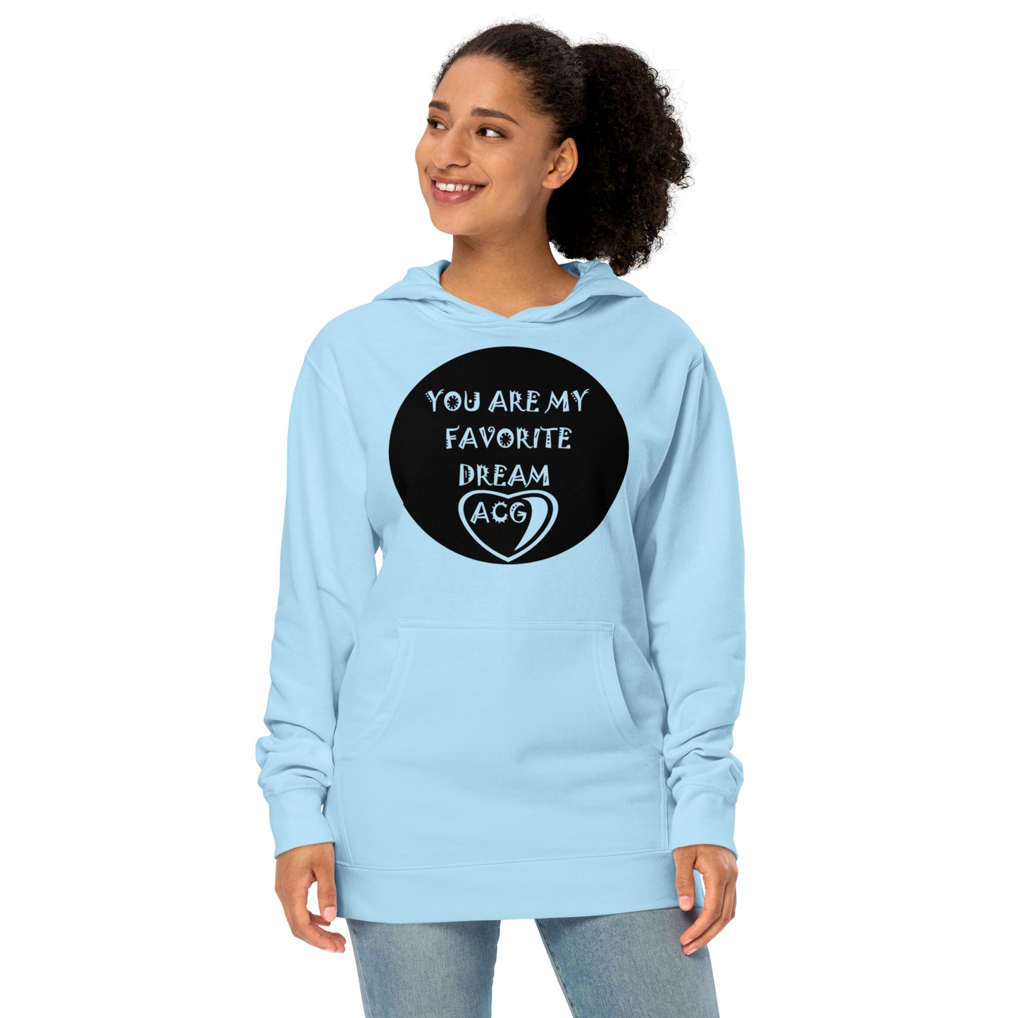 My favorite dream Unisex midweight hoodie