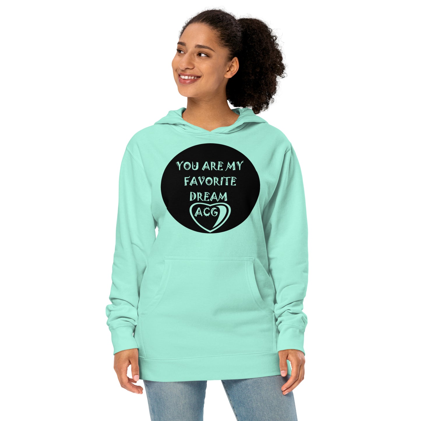 My favorite dream Unisex midweight hoodie