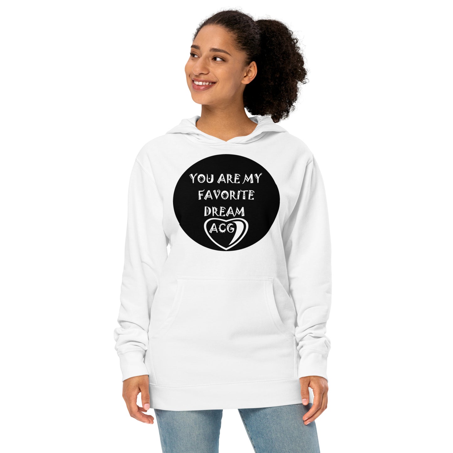 My favorite dream Unisex midweight hoodie