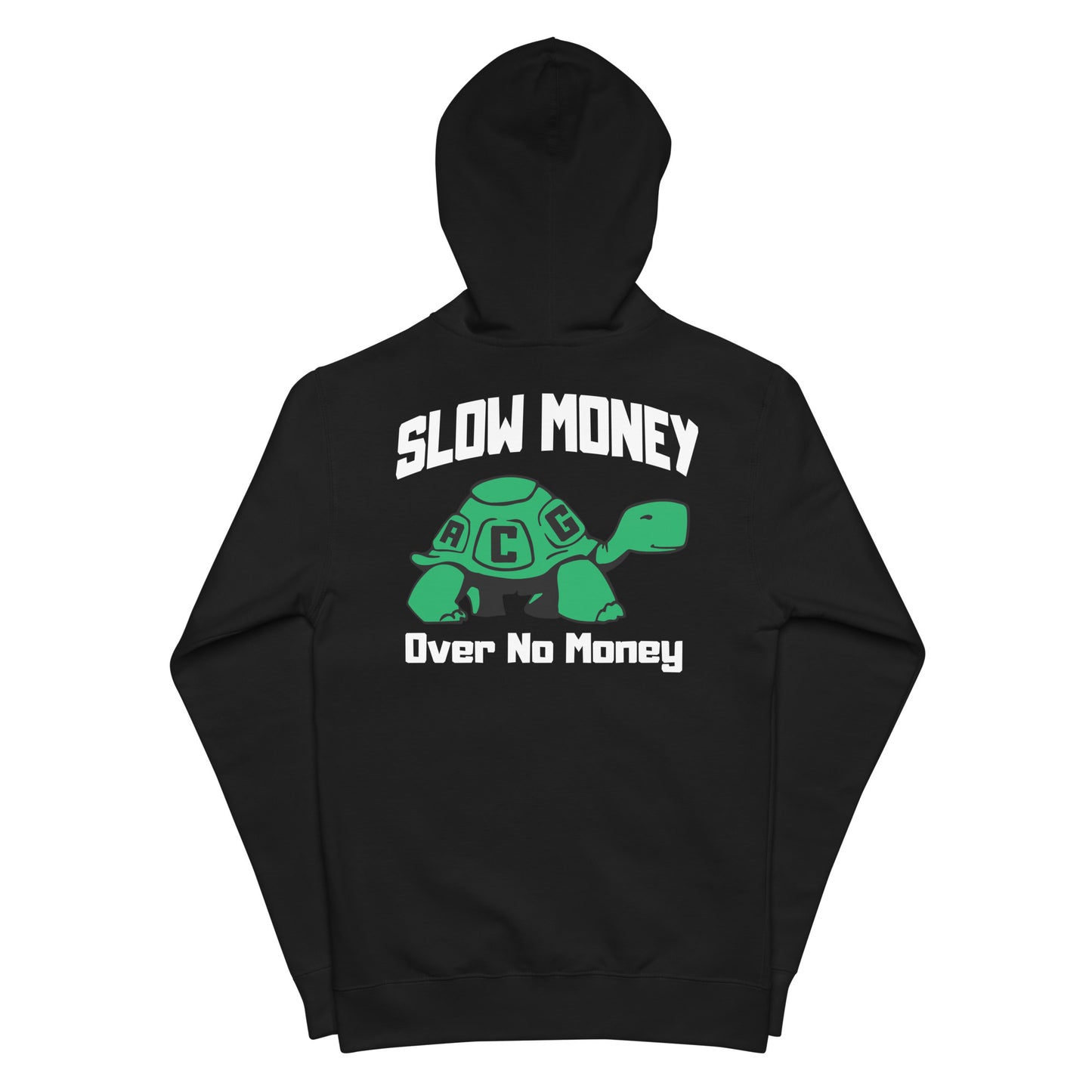 ACG slow money fleece zip up hoodie