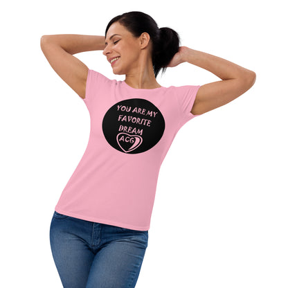 Women's short sleeve favorite dream t-shirt